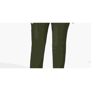 Pantaloni da donna Charter Club Cambridge a vita alta, stile casual a tubino, anti-piega, con controllo pancia, colore verde, taglia Petite Small - Product Image 3