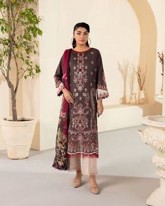 AJM Trade House 5557 Designer ethnique pakistanais femmes Salwar costumes soie formelle et Georgette lourde pour les fêtes - Product Image 1