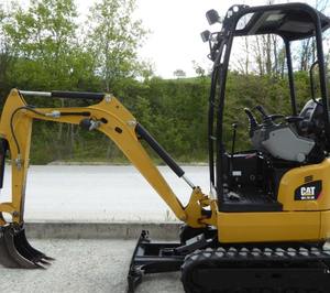 รถขุดตีนตะขาบขนาดเล็ก Caterpillar 301.7 มือสอง คุณภาพสูง พร้อมเกียร์ เครื่องยนต์ PLC ลูกปืน ปั๊ม น้ำหนักใช้งาน 2 ตัน - Product Image 6