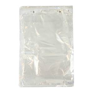 Sac en plastique PE transparent de qualité alimentaire 6L réutilisable scellable thermoscellé logo personnalisé pour le stockage des chaussettes - Product Image 1