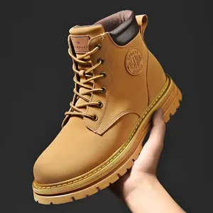 Botas de Nieve Cálidas de PVC/Goma, Impermeables y Antideslizantes, con Suela Gruesa y Diseño de Ruibarbo, Ideales para Camping en Otoño/Invierno - Product Image 4