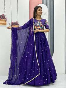 ผ้าจอร์เจียเทียมสำหรับนักออกแบบล่าสุดพิมพ์ลาย - Product Image 5