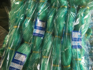 Grands filets de pêche en nylon avec mailles de 7 mm à 500 mm pour sardines, certifiés ISO9001 - Product Image 6