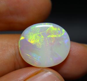 โอปอลออสเตรเลียทรงหลังเบี้ย หลายสี โอปอลออสเตรเลียแท้ โอปอลธรรมชาติ  หินหลวมสำหรับทำเครื่องประดับ - Product Image 3