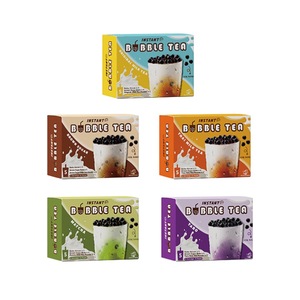 Kit profesional de té con leche de burbujas Matcha Latte con Boba de tapioca en microondas - Product Image 1