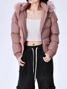 Wholesale Customizable Women's Bubble Puffer Jackets New <b>Thick</b> down Cotton Puffer with Custom Logo <b>Thick</b> <b>Winter</b> <b>Coat</b> Solid Color - Product Image 3