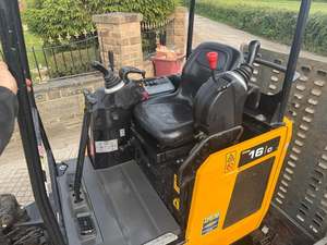 2021 JCB 16C-1 Mini Máy Xúc Tecna Rock Breaker Towmate Nhà Máy Trailer Thấp Giờ Crawler Loader Phía Trước Eaton Động Cơ Hộp Số - Product Image 6