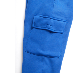 Survêtement Cargo pour Hommes Adultes en Gros Couleur Bleue Sports Gym Respirant et Confortable Grande Taille Survêtement de Saison Hivernale - Product Image 3