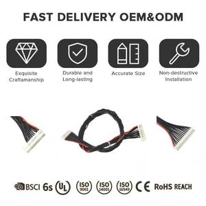 Kabel Adaptor Konduktor Tembaga Desain Spiral Fleksibel Berpelindung dengan Isolasi PVC untuk Instrumen Medis PCB - Product Image 4