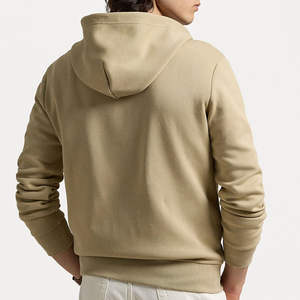 Sweat-shirts à capuche en molleton 100 % coton pour hommes, respirants, séchage rapide, écologiques, imprimés, coupe ample, avec poches, pour la gym et l'extérieur – Vente en gros - Product Image 4