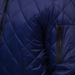 Veste bomber d'hiver pour homme, coupe slim, décontractée, à logo sur le devant en toile, imperméable et respirante, best-seller - Product Image 5