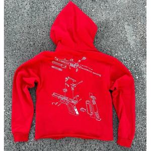 Y2k Hombre Hoodi Jersey de manga larga Ropa de calle de gran tamaño Patrón personalizado Sudadera Vintage High Street Punk Top Ropa - Product Image 6