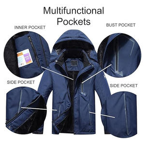 2025 chaqueta acolchada de lana Extra larga impermeable ecológica transpirable a prueba de viento para mujer Parka con capucha cálida para clima frío - Product Image 6