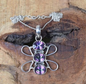 Indian Best Quality <b>Pendant</b> <b>Amethyst</b> Gemstone Jewelry 925 Sterling Silver <b>Pendant</b> Wedding Gift for love With 925 Stamp Jewelry - Product Image 3