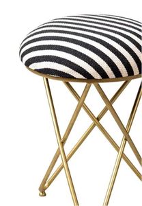 Metallic <b>side</b> <b>table</b> gold cross legs stool ottoman bulk quantity usage home hotel room restaurant indoor outdoor living room 2023 - Product Image 5