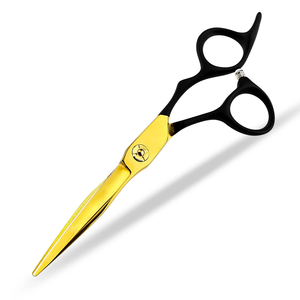 Ciseaux de coiffure professionnels en acier inoxydable, à dents, pour affiner et couper les cheveux, design personnalisé - Product Image 3