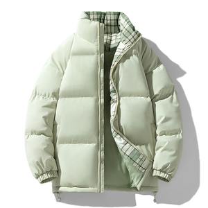 Veste bouffante chaude d'hiver de haute qualité pour hommes manteau de sport décontracté à capuche avec duvet de coton nouvelle mode toile épaisse pour les Couples - Product Image 4