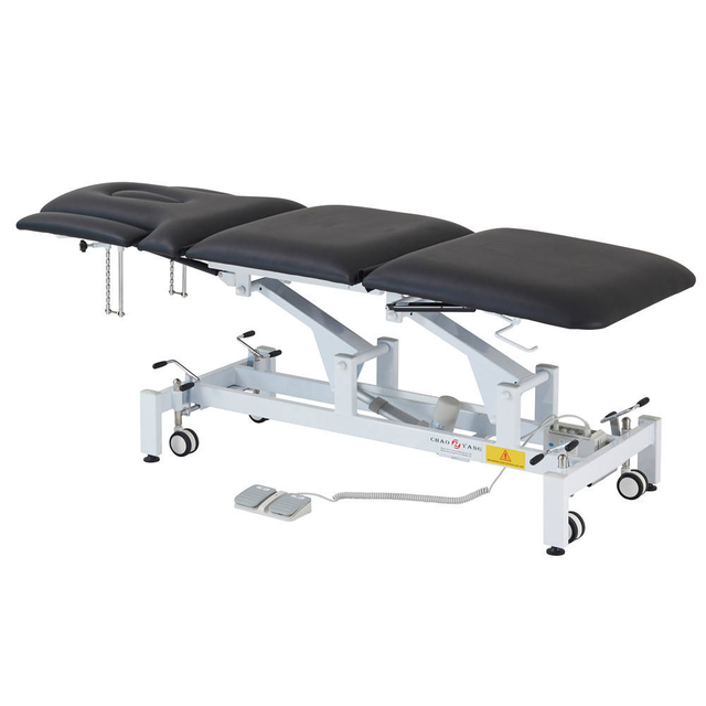 5 Section Electric Stretcher Physio Bed Ultrasound Machine Physiotherapy Electricity Lumbar Medical Table Power Treatment Bed
