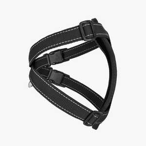 Exoro Apparels Waterproof Neoprene Rower <b>Harness</b> for <b>Dogs</b>-<b>Adjustable</b> Buckle Closure Stripes Pattern RIBBONS Decoration All Sizes - Product Image 3