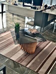 Mesa de centro moderna de lujo paramétrica única con función extraíble para la decoración de la oficina en casa y del hotel - Product Image 5