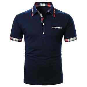 เสื้อโปโลสำหรับผู้ชายเครื่องแบบบริษัทที่ปรับแต่งได้ลายปักโลโก้ผ้าฝ้ายโพลีเอสเตอร์ - Product Image 5