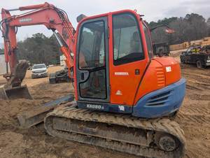 Mini-excavatrice Kubota KX080-3 2018 : performances robustes de 8 tonnes avec hydraulique avancée - Product Image 4