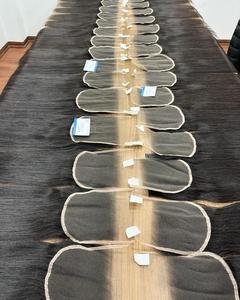 100% cabello crudo en stock ahora Cierre recto natural Encaje frontal Todos los tamaños 100% Cabello crudo virgen humano para extensiones de cabello Pelucas - Product Image 6