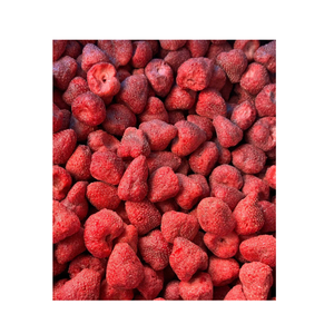 Granules de fruits séchés et tranches de fraises lyophilisées Chips SD Emballage en vrac 5Kg, 10Kg FD Tranches de fraises déshydratées. - Product Image 5