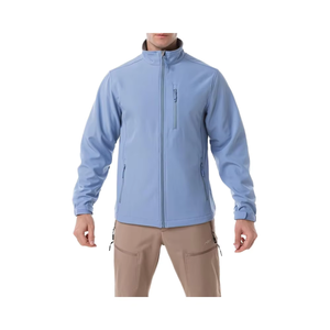 Chaqueta de Invierno para Hombre, Servicio OEM, Chaqueta Softshell con Forro de Piel, Impermeable, Cortavientos, Transpirable, Ecológica, Informal, con Logotipo Frontal, Carcasa de Poliéster - Product Image 1