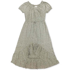 Abito da cocktail verde da donna Style & Co, modello High Low Peasant, taglia Small - Product Image 1