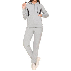 Pakistan Manufacturer Latest Design Women Tracksuit 100% Cotton Solid Color Women Tracksuit New Tracksuit 2025 - Product Image 5