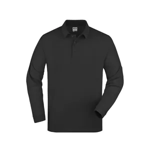 Custom <b>Long</b>-<b>Sleeved</b> Piqu <b>Polo</b> <b>Shirt</b> for Promotional Merchandising - Product Image 5