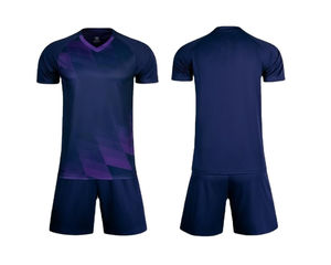 Uniformes de equipos de fútbol juvenil al por mayor, kits de entrenamiento de fútbol para niños, conjunto completo de camiseta y pantalones cortos de fútbol para niños - Product Image 6
