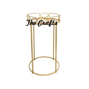 Plateau à nourriture en fer et en verre avec support, taille et forme personnalisées, plateau de service décoratif et support à prix abordables - Product Image 4