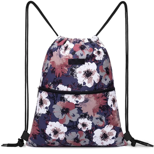 Sac de cordon de tirage en nylon Offre Spéciale le sac de cordon de sublimation de conception de logo fait sur commande multicolore pour l'usage adulte - Product Image 3