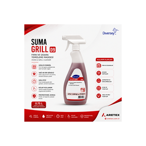 Suma Grill D9 750ML Parrilla, Extractor de Humo para Horno Removedor de Aceite Quemado - Product Image 1