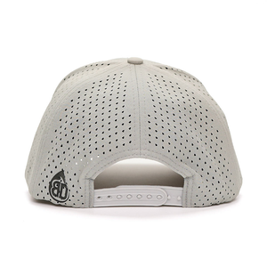 Gorra de béisbol de nailon personalizada, sombreros de Golf con parche de goma de PVC personalizados, sombrero de Golf impermeable de 6 paneles, gorras deportivas, gorras cortadas con láser impermeables - Product Image 4