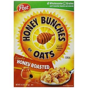 โพสต์ช่อน้ำผึ้งของซีเรียลข้าวโอ๊ตคั่วน้ำผึ้งกล่อง14.5ออนซ์ - Product Image 1