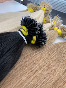 Prix d'usine, extensions de cheveux en nano anneaux, micro anneaux, cheveux vierges vietnamiens 100%, qualité supérieure, couleur noire - Product Image 6