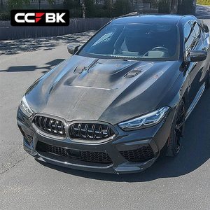 Para BMW G14 G15 G16 840i 840d 850i F91 F92 F93 <span class=keywords><strong>M8</strong></span> 2018-2026, Cubierta de Capó Delantero Estilo <span class=keywords><strong>GTS</strong></span> de Fibra de Carbono Seca, 41007464711 - Product Image 4