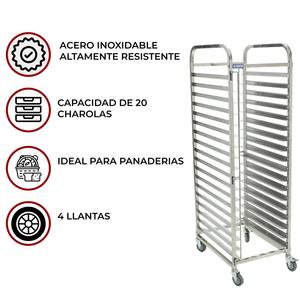 Espiguero 20 Vassoi Piccoli in Acciaio per Panetteria Shorbull - Product Image 4