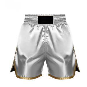 Pantalones cortos de boxeo Muay Thai de secado rápido con diseño personalizado de High Street, Joggers de malla para entrenamiento físico, gimnasio, impresión por sublimación personalizada - Product Image 3