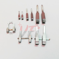 Pinces manuelles Acland pour micro-vaisseaux, simples, doubles, avec cadre, en acier inoxydable allemand, réutilisables, instruments de chirurgie plastique