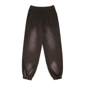 Streetwear personnalisé pour hommes pantalons de survêtement pour hommes lavé à l'acide soleil fané évasé baggy hommes pantalons de jogging - Product Image 6
