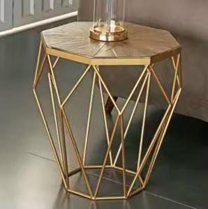 Industrial coffee <b>tables</b> with wire frame handcrafted metal stylish living and office spaces <b>decoration</b> <b>tables</b> hot selling - Product Image 5