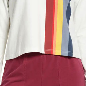 เสื้อกันหนาวแขนยาวสำหรับผู้หญิงผ้าโพลีเอสเตอร์/ ผ้าฝ้ายระบายอากาศได้ดีพิมพ์โลโก้ตามสั่งสำหรับฤดูหนาว - Product Image 5