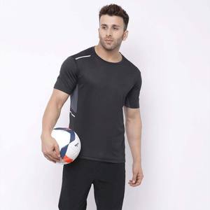 Cómoda camiseta atlética para hombre, ligera y de secado rápido, ideal para fitness y ropa informal - Product Image 1