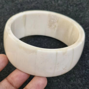 CORNE PARFAITE DURABLE faite à la main de luxe en gros naturel buffle boeuf corne de vache bracelet bijoux de mode pour hommes et femmes - Product Image 1