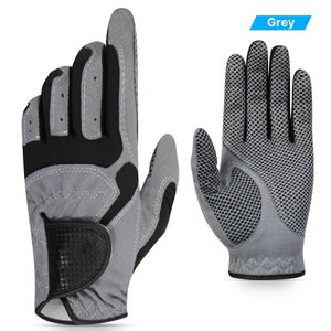 Guantes de golf de cuero Cabretta para diestros de alta calidad para hombres Logotipo personalizado Nuevo diseño con cuero blanco para deportes - Product Image 6