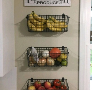 SEAPEARLS Vietnam Cesta de almacenamiento de alambre de metal de alta calidad Durable Ligero Funcional Simple Práctico Minimalista - Product Image 3